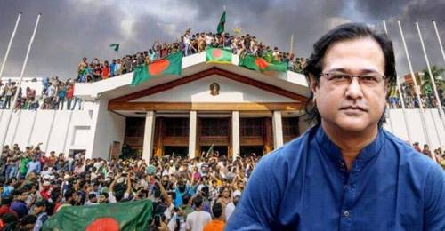 "হ্যালো জুলাই আমরা আছি তোমাদের পাশে। স্যালুট" - আসিফ আকবর
