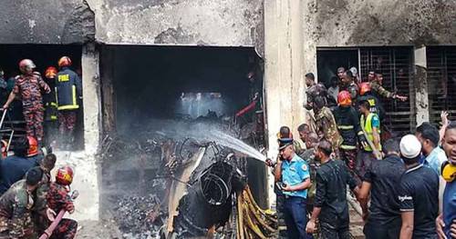 বিমান বিধ্বস্তে ঘটনায় ১৯ জন নিহত, হতাহত বাড়ার শঙ্কা