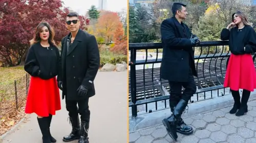 নিউইয়র্কে একসাথে দেখা গেল জায়েদ খান-মাহি